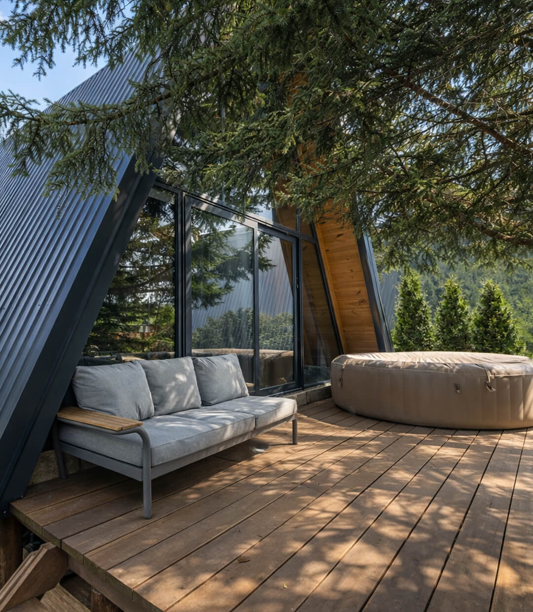 PeaksView Tw-Bedroom Forest Chalet